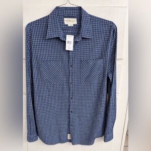 Ralph Lauren Blue Plaid Button-Down Shirt